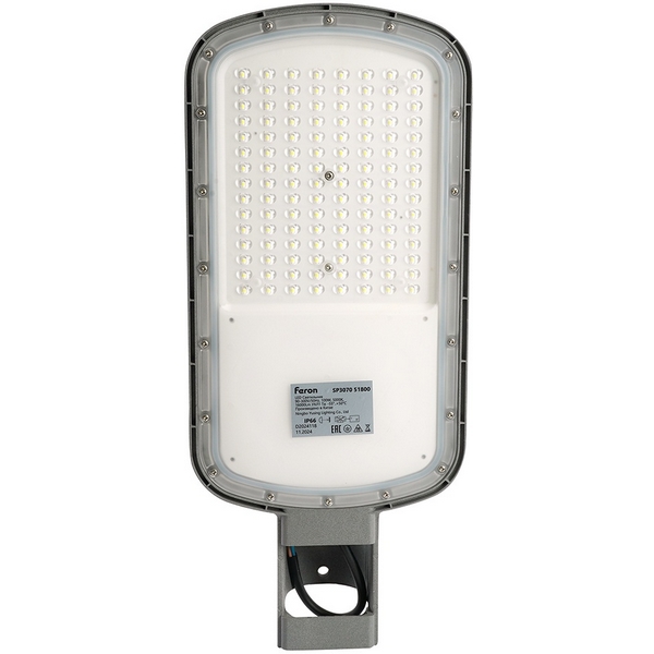 

Светодиодный уличный консольный светильник Feron SP3070 51800, Серый, SP3070 51800
