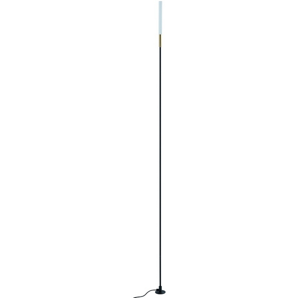 Изображение товара Грунтовый уличный светильник светодиодный DH2101 1W DC24V низковольтный 3000K черный/золотой Feron Камыш 52193