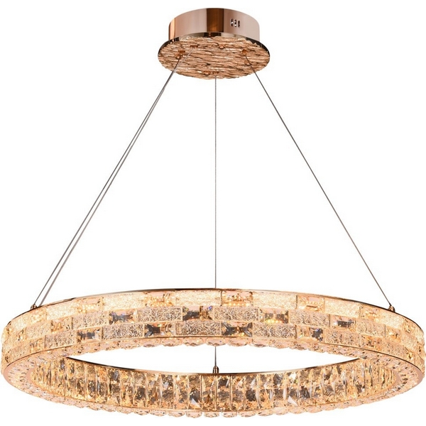 

Подвесная люстра светодиодная Fluorite Festo FL1051-10P кольцо, Прозрачный, Festo FL1051-10P