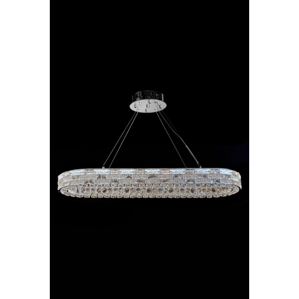 

Подвесная люстра светодиодная Fluorite Festo FL1052-10PO, Прозрачный, Festo FL1052-10PO