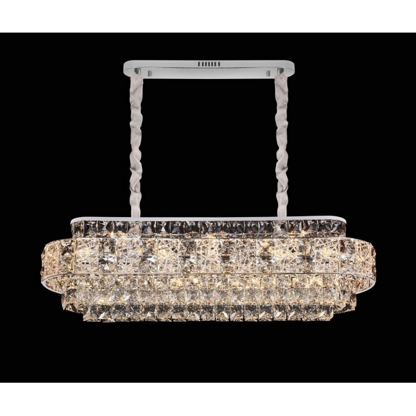 

Подвесная люстра хрусталь Fluorite Majeste FL1059-17P, Прозрачный, Majeste FL1059-17P