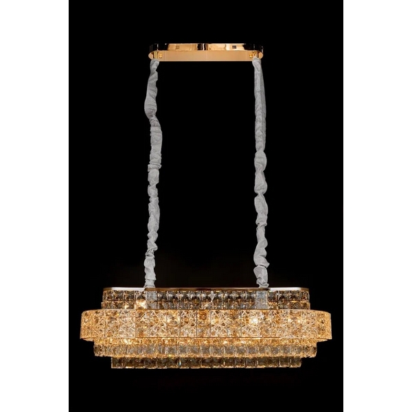 

Подвесная люстра хрусталь Fluorite Majeste FL1060-17P, Прозрачный, Majeste FL1060-17P