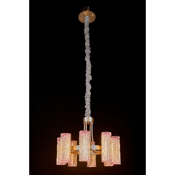 

Подвесная люстра Fluorite Inverno FL1090-8P, Розовый, Inverno FL1090-8P