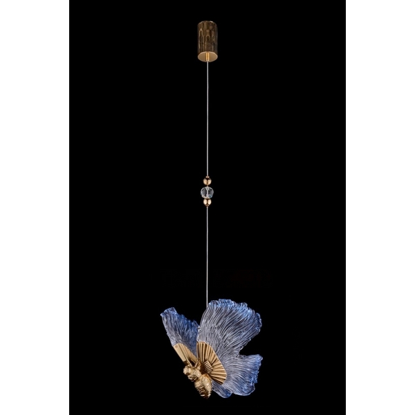 

Подвесной светодиодный светильник с бабочками Fluorite Borboleta FL1103-1P2, Синий, Borboleta FL1103-1P2