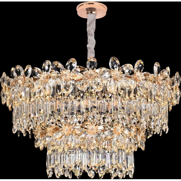

Подвесная люстра Fluorite Jardin FL1105-44P, Прозрачный, Jardin FL1105-44P