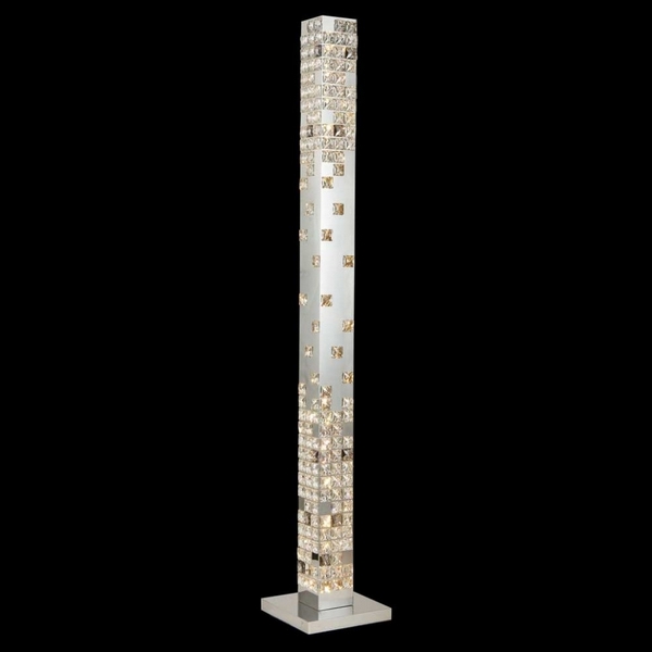 Изображение товара Торшер Fluorite Elegance FL1148-5F с хрусталем и LED 60Вт