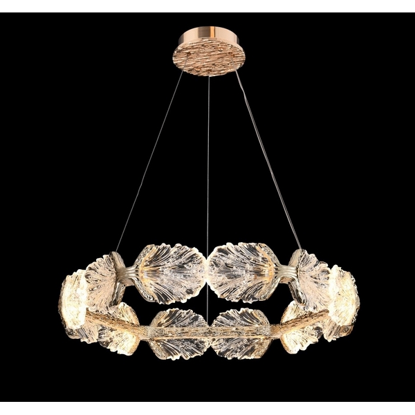 

Подвесная люстра светодиодная Fluorite Pianta FL1170-5P, Прозрачный, Pianta FL1170-5P