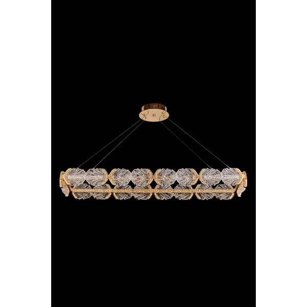 

Подвесная люстра светодиодная Fluorite Pianta FL1170-9P, Прозрачный, Pianta FL1170-9P