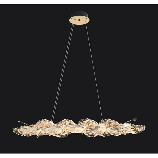 

Подвесная люстра светодиодная Fluorite Felicity FL1182-9PO, Прозрачный, Felicity FL1182-9PO