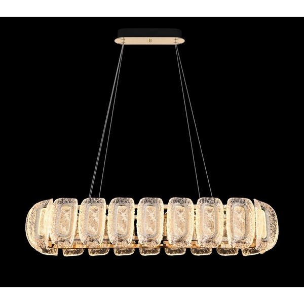 

Подвесная люстра светодиодная Fluorite Nobilta FL1183-9PO, Прозрачный, Nobilta FL1183-9PO