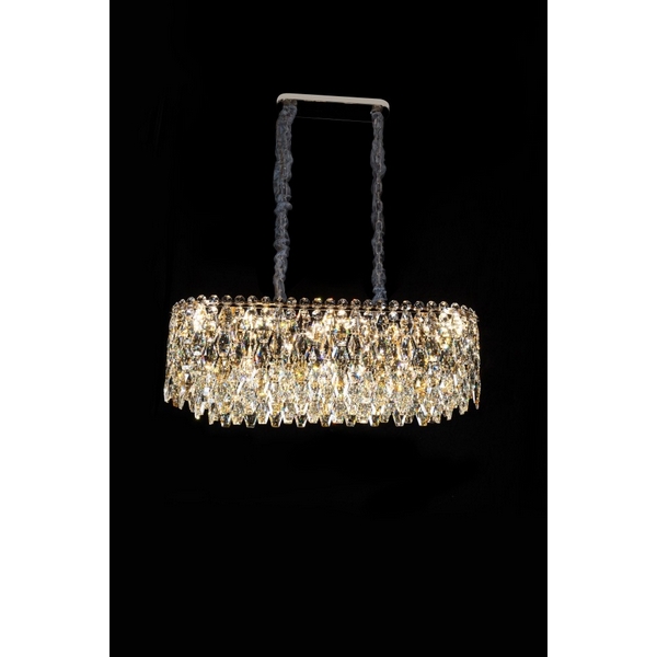 

Подвесная люстра Fluorite Sovrana FL1190-21PO, Прозрачный, Sovrana FL1190-21PO