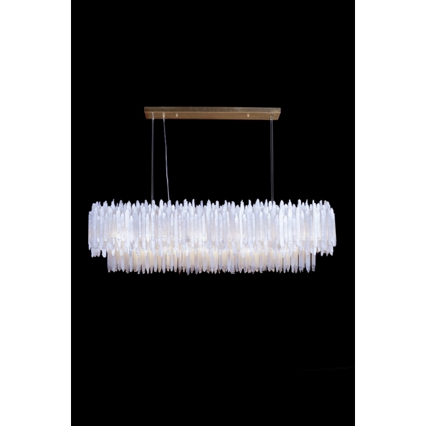 

Подвесная люстра Fluorite Selena FL1192-19PO, Белый, Selena FL1192-19PO