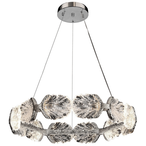 

Подвесная люстра светодиодная Fluorite Pianta FL1193-5P, Прозрачный, Pianta FL1193-5P