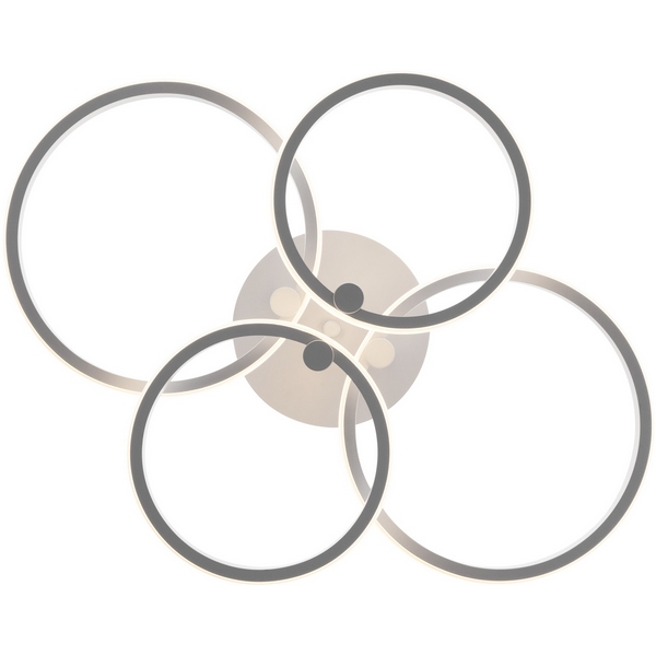 

Потолочная люстра светодиодная кольцо Freya Gritta Market FR10018CL-L40W, Белый, Gritta Market FR10018CL-L40W