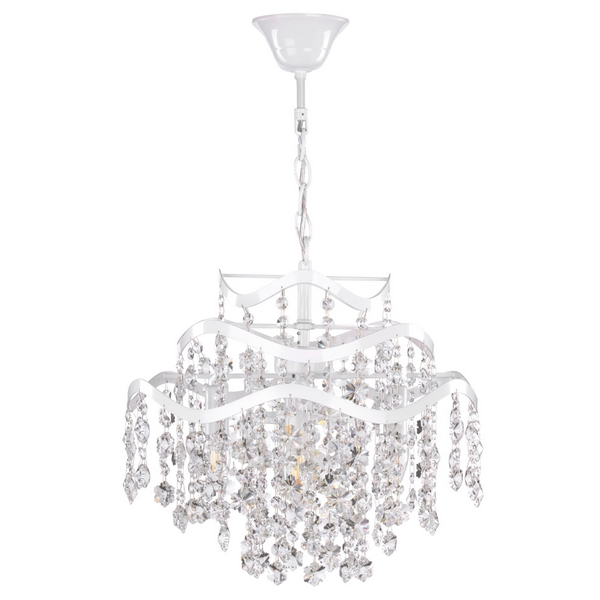 

Подвесная люстра хрустальная Freya CHARLOTTE FR1001PL-04W, CHARLOTTE FR1001PL-04W