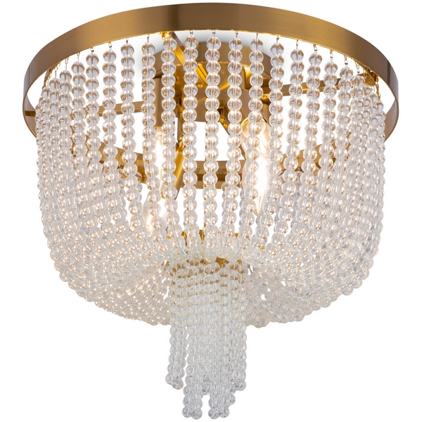 

Потолочная люстра хрустальная Freya Ornament FR1008CL-04BS, Прозрачный, Ornament FR1008CL-04BS