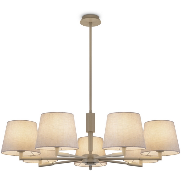 

Потолочная люстра на штанге Freya Butler FR2057PL-07BG, Бежевый, Butler FR2057PL-07BG