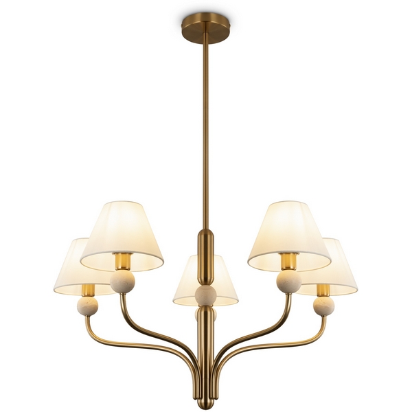 Изображение товара Потолочная люстра на штанге Freya Aurelia FR2058PL-05BS современный дизайн