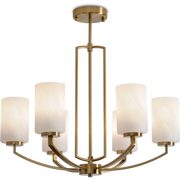 

Потолочная люстра на штанге Freya Arricci FR2059PL-06BS, Белый, Arricci FR2059PL-06BS