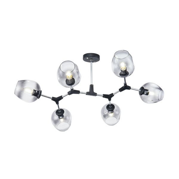 

Потолочная люстра Freya Desi FR5006CL-06B, Дымчатый, Desi FR5006CL-06B
