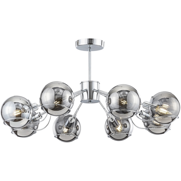 

Подвесная люстра Freya Sally FR5014PL-08CH, Дымчатый, Sally FR5014PL-08CH