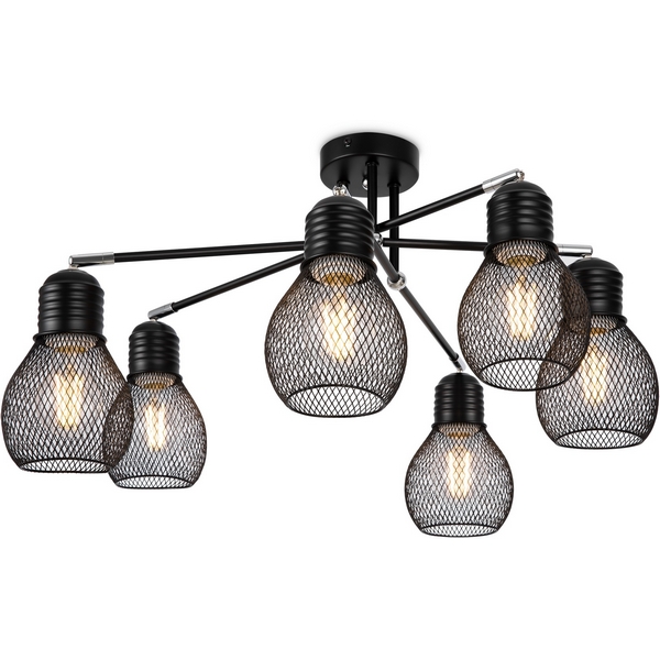 Потолочная люстра на штанге Freya Kaisa FR5069PL-06B