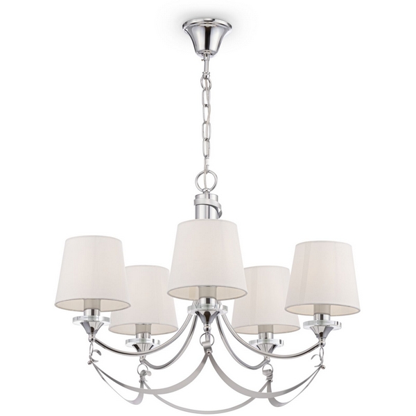 

Подвесная люстра Freya Ariana FR5081PL-05CH, Белый, Ariana FR5081PL-05CH