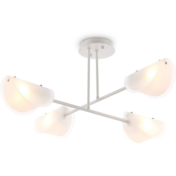 Изображение товара Потолочная люстра Freya Mallow FR5228PL-04W с штангой Изображение товара Потолочная люстра Freya Mallow FR5228PL-04W с штангой