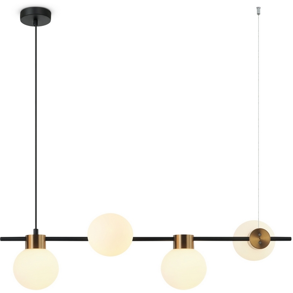 

Подвесной светильник молекулы Freya Gatsby FR5232PL-04B, Белый, Gatsby FR5232PL-04B