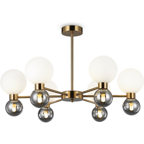 

Потолочная люстра на штанге Freya Bony FR5394CL-12BS шарики, Дымчатый, Bony FR5394CL-12BS
