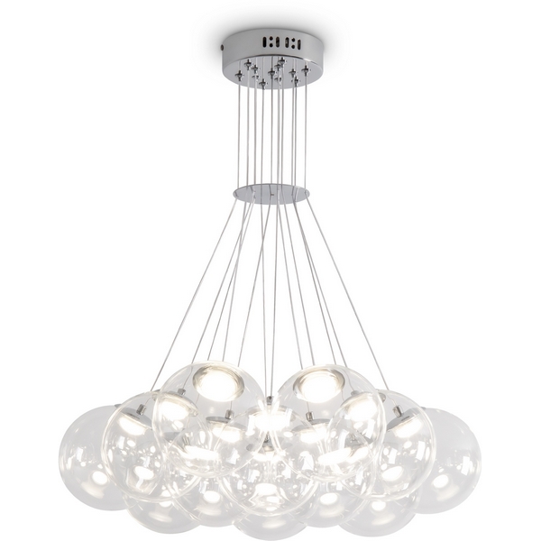 

Подвесной светильник Freya Verto FR5580PL-L60CH, Прозрачный, Verto FR5580PL-L60CH