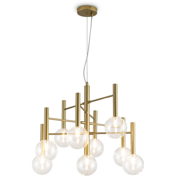 

Подвесная люстра Freya Luce FR5584CL-L45G, Прозрачный, LUCE FR5584CL-L45G