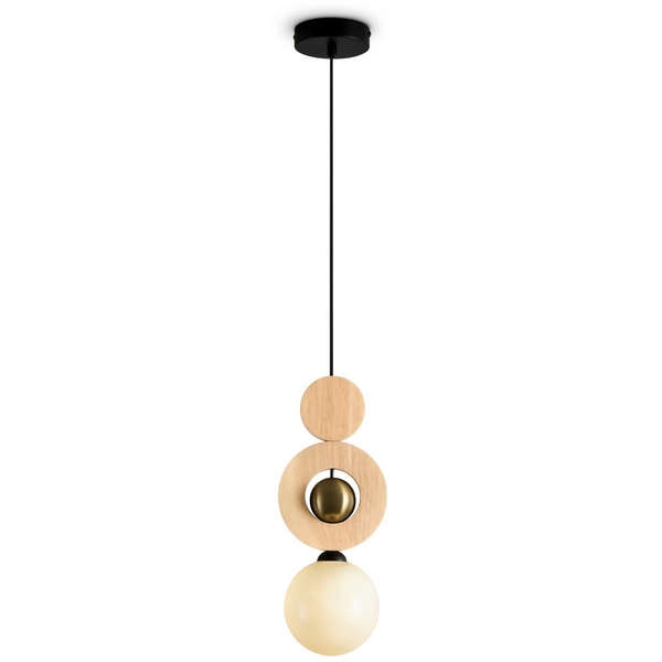 

Подвесной светильник Freya Irisa FR5593PL-01B1, Древесный, Irisa FR5593PL-01B1