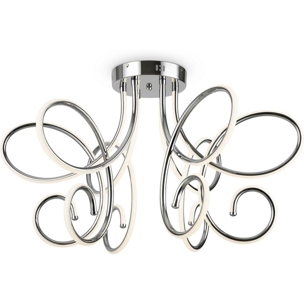

Потолочная LED люстра Freya Crosby FR6044CL-L114CH, Хром, Crosby FR6044CL-L114CH