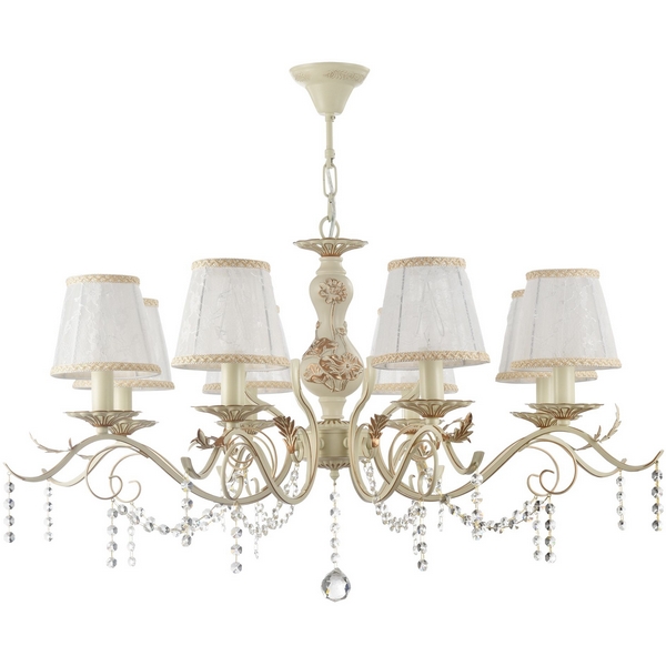 

Люстра с подвесками Freya Serra FR3612-PL-08-BG с подвесками, Serra FR3612-PL-08-BG