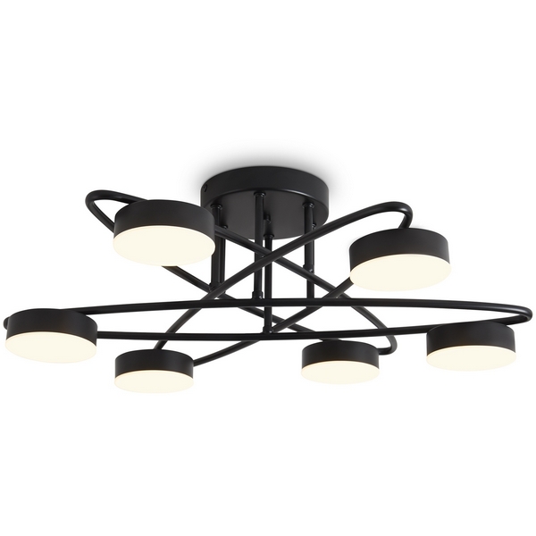 Потолочная люстра на штанге Freya Vortex FR6155CL-L36B 36Вт LED