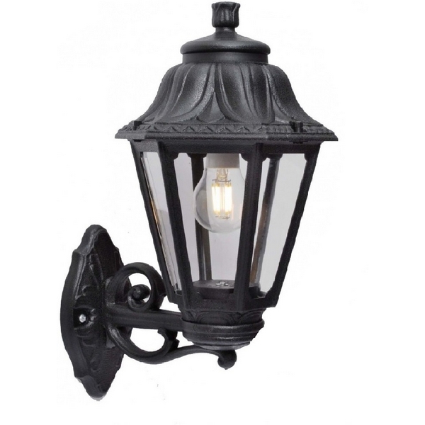 

Настенный фонарь уличный IP44 Fumagalli Anna E22.131.000.AXF1R, Черный, Anna E22.131.000.AXF1R