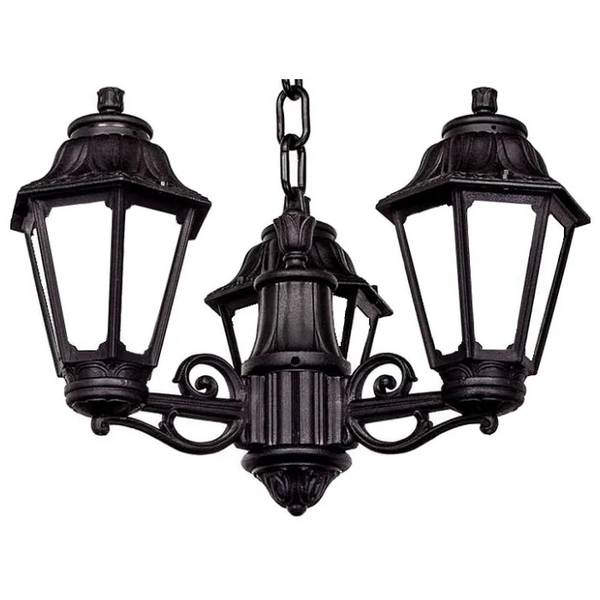 

Уличный подвесной светильник IP55 Fumagalli RUT E26.120.S30.AYF1R, Черный, Rut E26.120.S30.AYF1R
