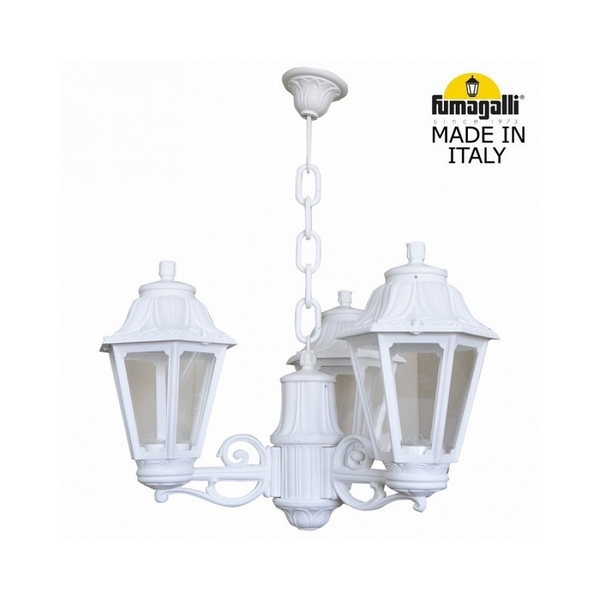 Изображение товара Уличной подвесной светильник Fumagalli Sichem/Rut 3L для кафе и уличных помещений Изображение товара Уличной подвесной светильник Fumagalli Sichem/Rut 3L для кафе и уличных помещений