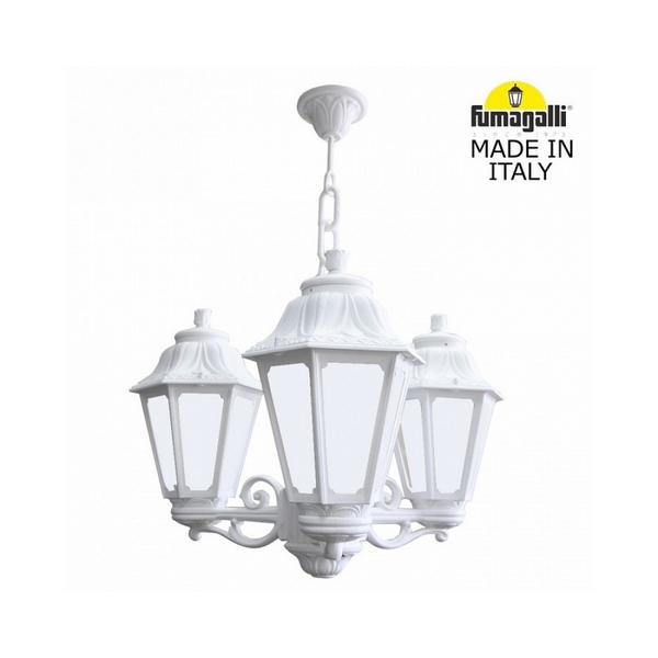

Светильник уличный подвесной Fumagalli Sichem/Rut 3L (Люстра) E26.120.S30.WYE27, Rut E26.120.S30.WYE27