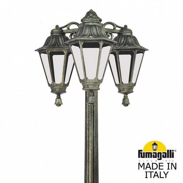 

Светильник уличный Fumagalli Gigi Bisso/Rut 3L DN E26.156.S30.BXE27DN, Rut E26.156.S30.BXE27DN