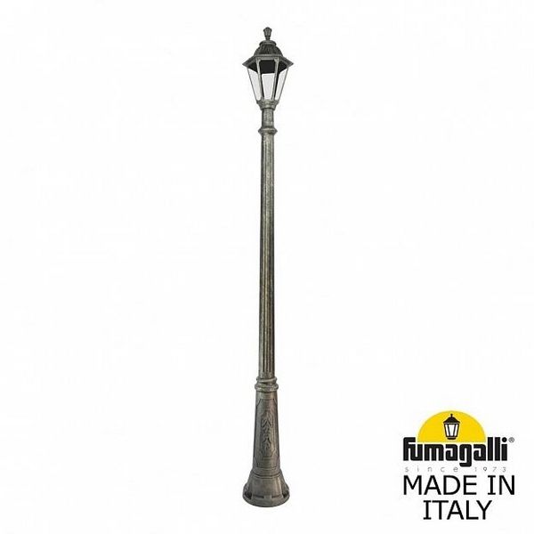 Изображение товара Наземный уличный фонарь Fumagalli Gigi/Rut E26.157.000.BXE27 бронза Изображение товара Наземный уличный фонарь Fumagalli Gigi/Rut E26.157.000.BXE27 бронза