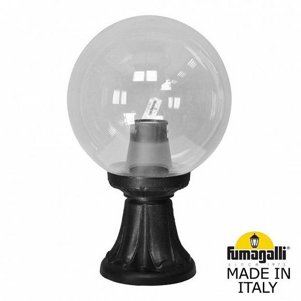

Наземный светильник Minilot/G250. G25.111.000.AXE27 Fumagalli, Черный, Globe 250 G25.111.000.AXE27