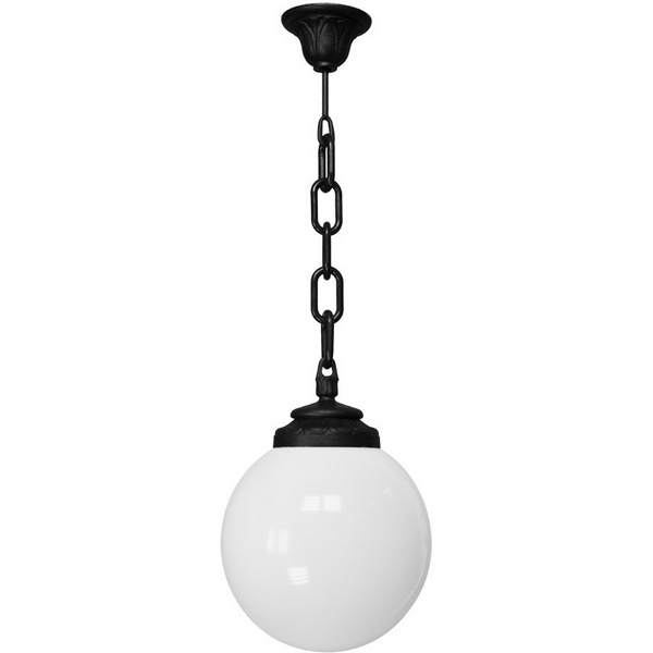 

Уличный светильник IP55 подвесной Fumagalli GLOBE 250 G25.120.000.AYF1R в форме шара, Черно-белый, Globe 250 G25.120.000.AYF1R