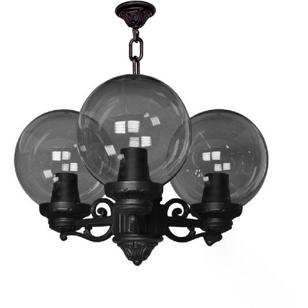 

Уличный светильник подвесной Fumagalli GLOBE 250 G25.120.S30.AZF1R, Черный, Globe 250 G25.120.S30.AZF1R