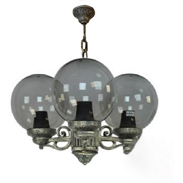 

Уличный светильник IP55 подвесной Fumagalli GLOBE 250 G25.120.S30.BZF1R в форме шара, Бронза;патина, Globe 250 G25.120.S30.BZF1R