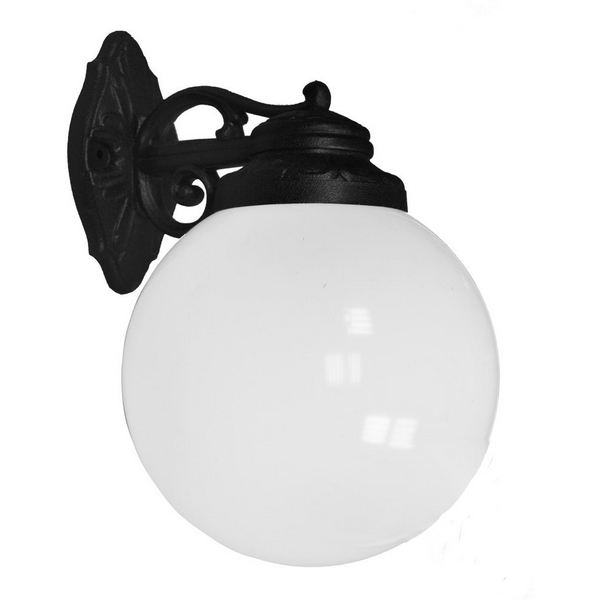 

Настенный фонарь уличный Fumagalli GLOBE 250 G25.131.000.AYF1RDN, Черно-белый, Globe 250 G25.131.000.AYF1RDN