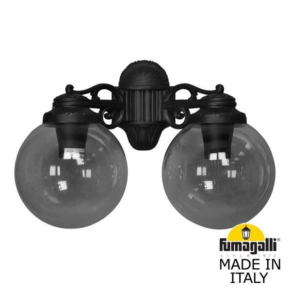 

Настенный светильник уличный Porpora/G250. G25.141.000.AZE27DN Fumagalli, Черный, Globe 250 G25.141.000.AZE27DN