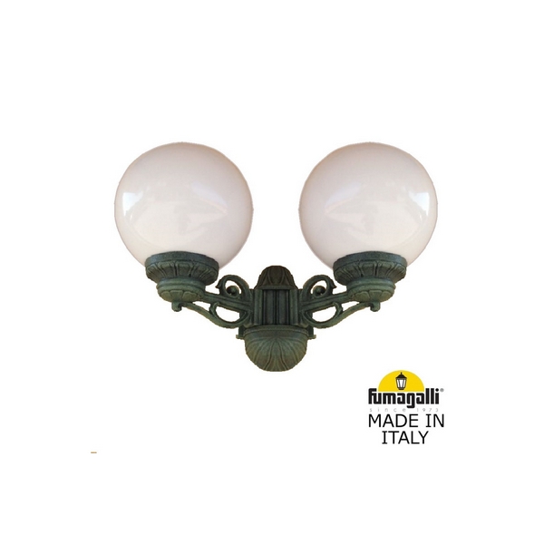 

Настенный светильник уличный Porpora/G250. G25.141.000.VYE27 Fumagalli, Медь, Globe 250 G25.141.000.VYE27