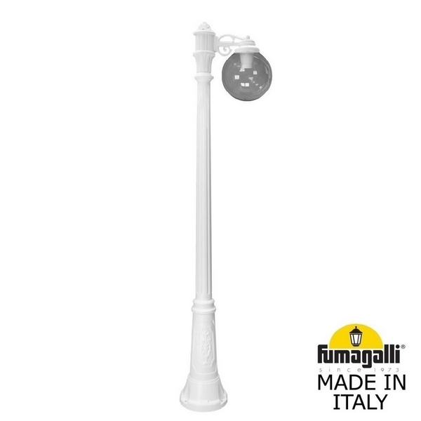 

Наземный светильник Gigi/G250 1L. G25.156.S10.WZE27 Fumagalli, Белый, Globe 250 G25.156.S10.WZE27